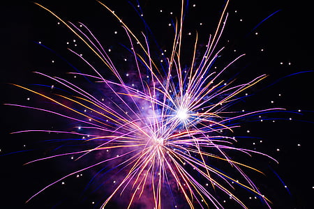 orange and purple fireworks thumbnail