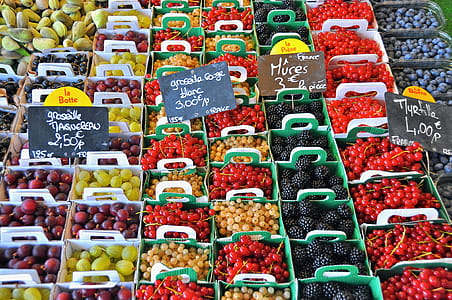 Stack of Fruits With Signage thumbnail