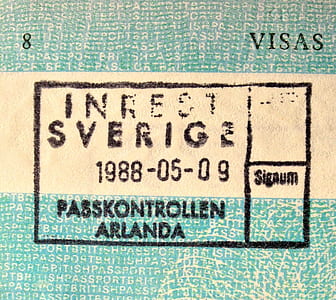 Visa close-up photo thumbnail