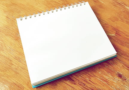 notebook, paper, page, blank thumbnail