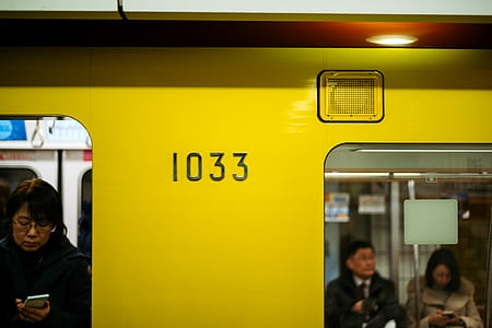 woman using smartphone inside train thumbnail