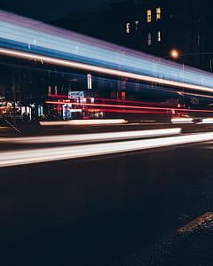 time-lapse photography of road thumbnail
