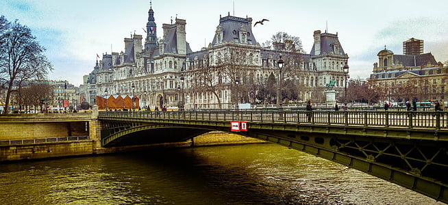 people walking on bridge thumbnail
