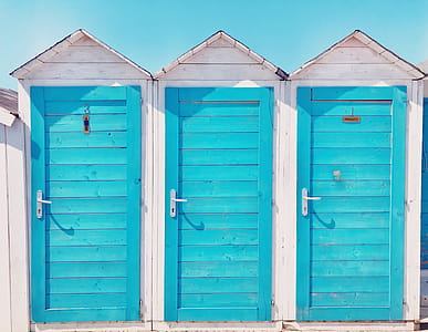 Photo of Three Wooden Toilets thumbnail