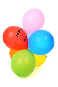 assorted-color balloons photo thumbnail