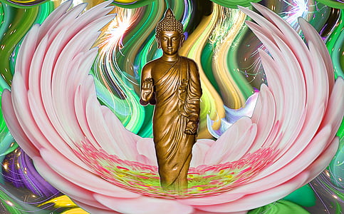 gold-colored Buddha statue thumbnail