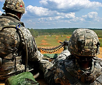 Ammunition and gun training for Echo Company in Mississippi thumbnail