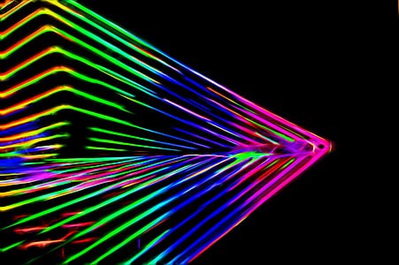 triangular multicolored light fixture thumbnail