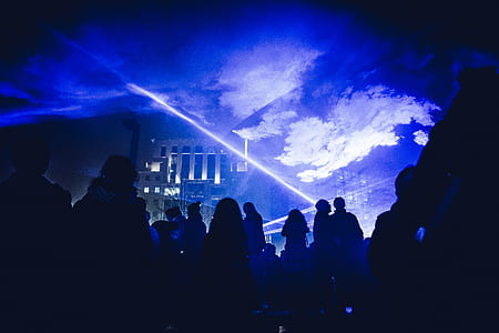night, dark, lights, strobe thumbnail