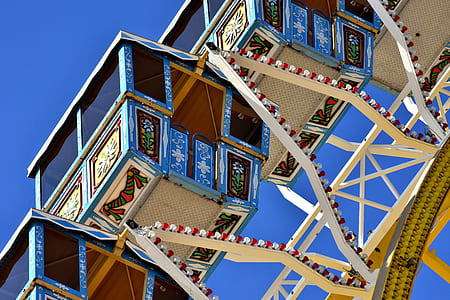 low angle photo of metal frame during daytime thumbnail