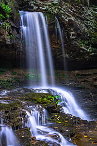 photo of waterfall during daytime thumbnail