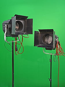 two black spotlights thumbnail