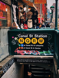man walking to Canal St Station thumbnail