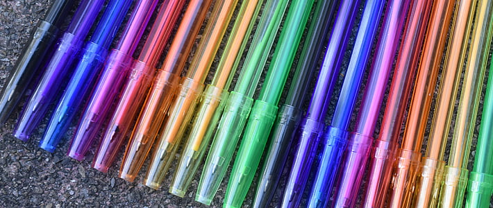 assorted-color pens thumbnail