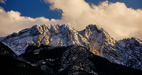 white and brown glacier mountain at day time thumbnail