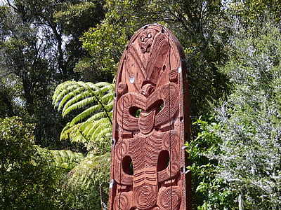 brown wood carving outdoor thumbnail