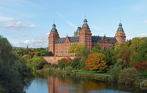 photo of brown concrete castle near forest at daytime thumbnail