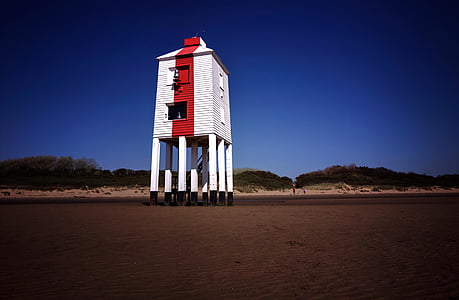 white and red building thumbnail