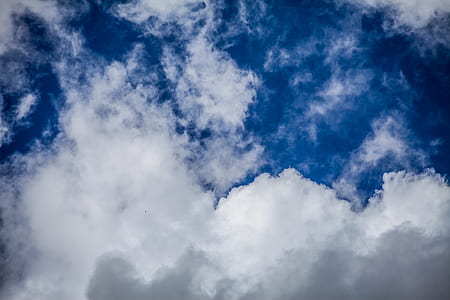 white cumulus clouds thumbnail