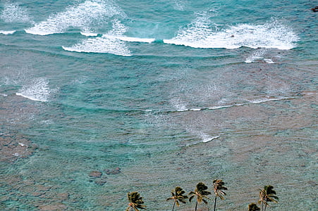 aerial photo of ocean thumbnail