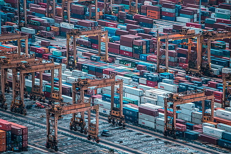 landscape photo of intermodal container lot thumbnail