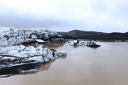 landscape photography of mountain and lake thumbnail