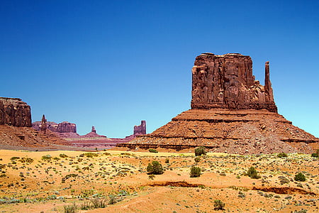 aerial photography of rock formation thumbnail