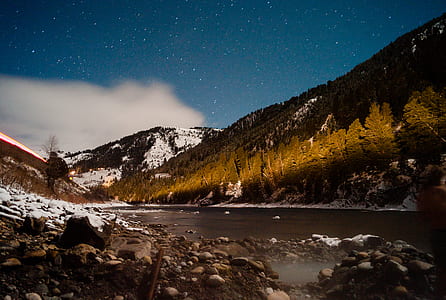 brown and green icy mountain thumbnail
