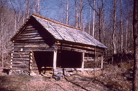Log Cabin in Great Smoky Mountains National Park, Tennessee thumbnail