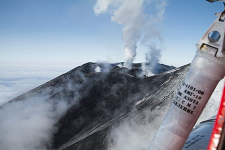 mountain with smoke thumbnail