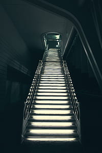 low-angle photography of stairs thumbnail