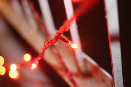 Closeup Photo of Orange String Lights thumbnail