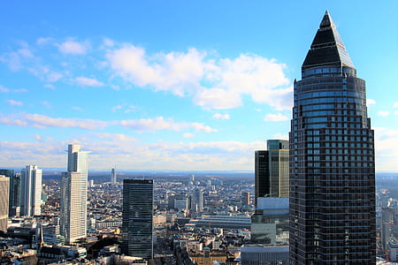aerial photography of high-rise and low-rise buildings thumbnail