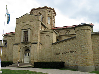 Oxford County Gaol in Woodstock, Ontario, Canada thumbnail