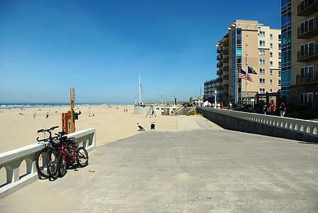 Seaside Promenade by the beach in Oregon thumbnail
