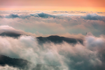 birds eye view photography of clouds thumbnail