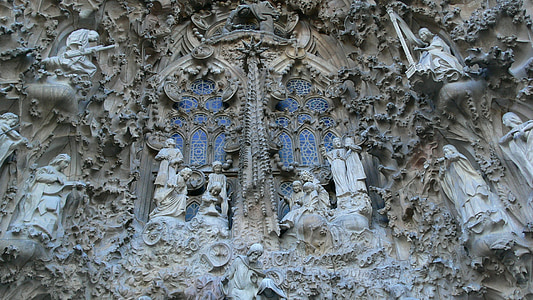 religious statues on wall thumbnail