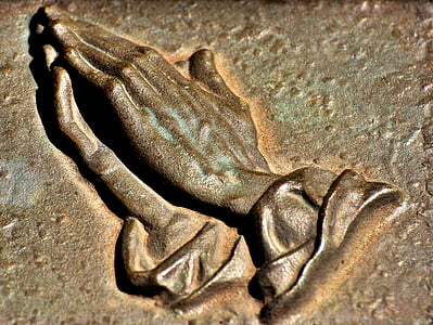 two hands embossed decor thumbnail