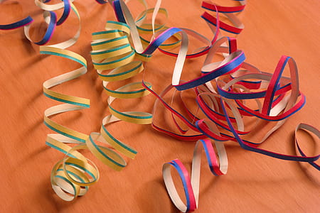 blue, and yellow twirl strips thumbnail
