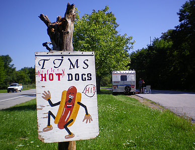 TJMS Hot Dogs sign thumbnail