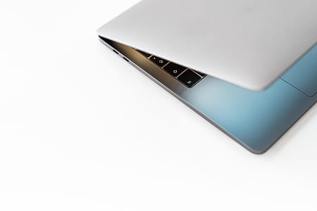 MacBook Laptop on White Background thumbnail