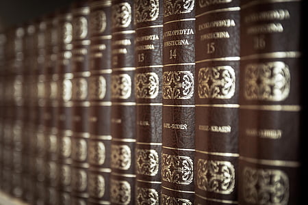 brown hardbound book lot thumbnail