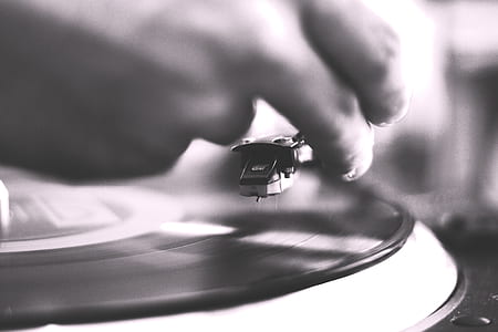 person using turntable thumbnail