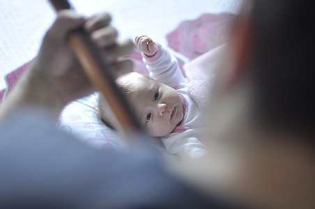 baby's in white and pink long-sleeved shirt thumbnail