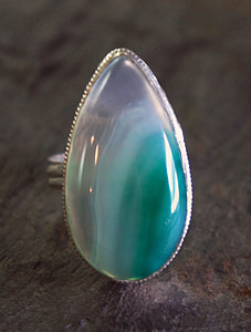 gray and green cabochon thumbnail