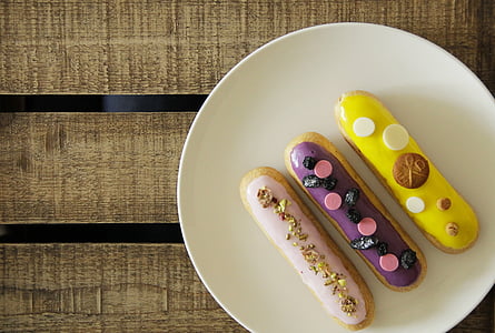 three assorted-flavor pastry thumbnail