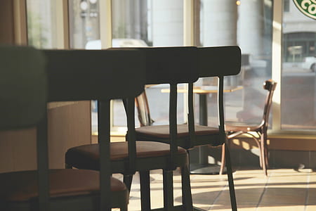 several chairs on beige tiled floor at daytime thumbnail