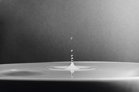 Water in Grayscale and Micro Photography thumbnail