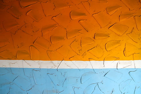 pattern, wall, orange, blue thumbnail