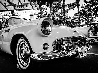 Gray Scale Photography of Car thumbnail